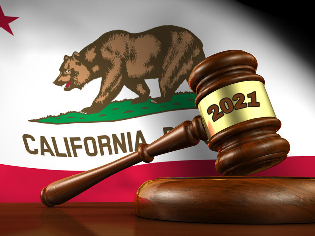 KEY CHANGES IN CALIFORNIA CRIMINAL LAWS 2021